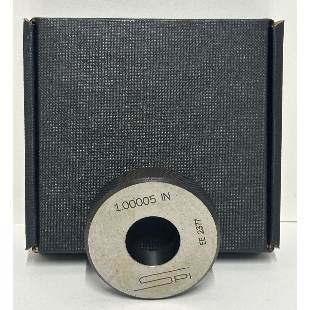 SPI 1.00005" Master Setting Ring Gage Ring Gauge Machinist Tool